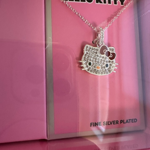 New gorgeous Hello Kitty keychain and necklace set,rhinestones,sparkling✨ - Picture 3 of 11